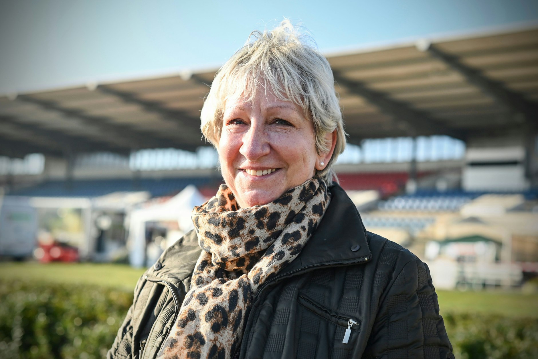 Messe-Chefin Ramona Oteiza: Am 28. März startet sie auf der Trabrennbahn Karlshorst wieder die DDR-Messe Ostrpo.