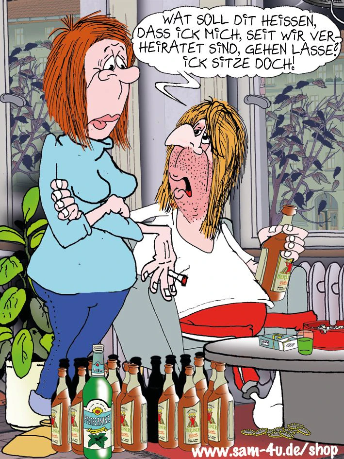 Der Cartoon des Tages kommt auch heute von unserem Zeichner Sam Paff aus Berlin.