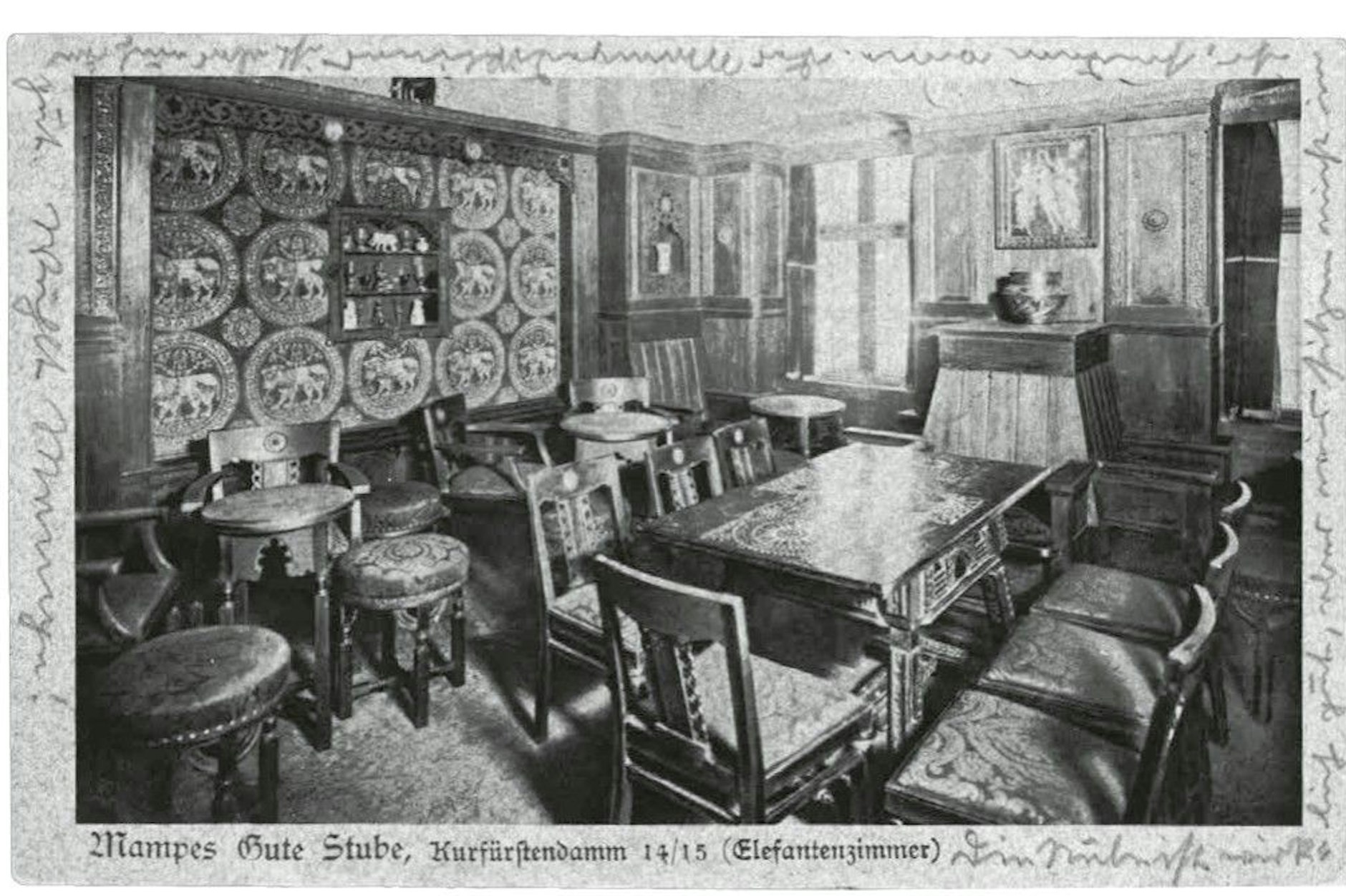 In Mampes Guter Stube am Kudamm kehrten die Berliner gern ein.