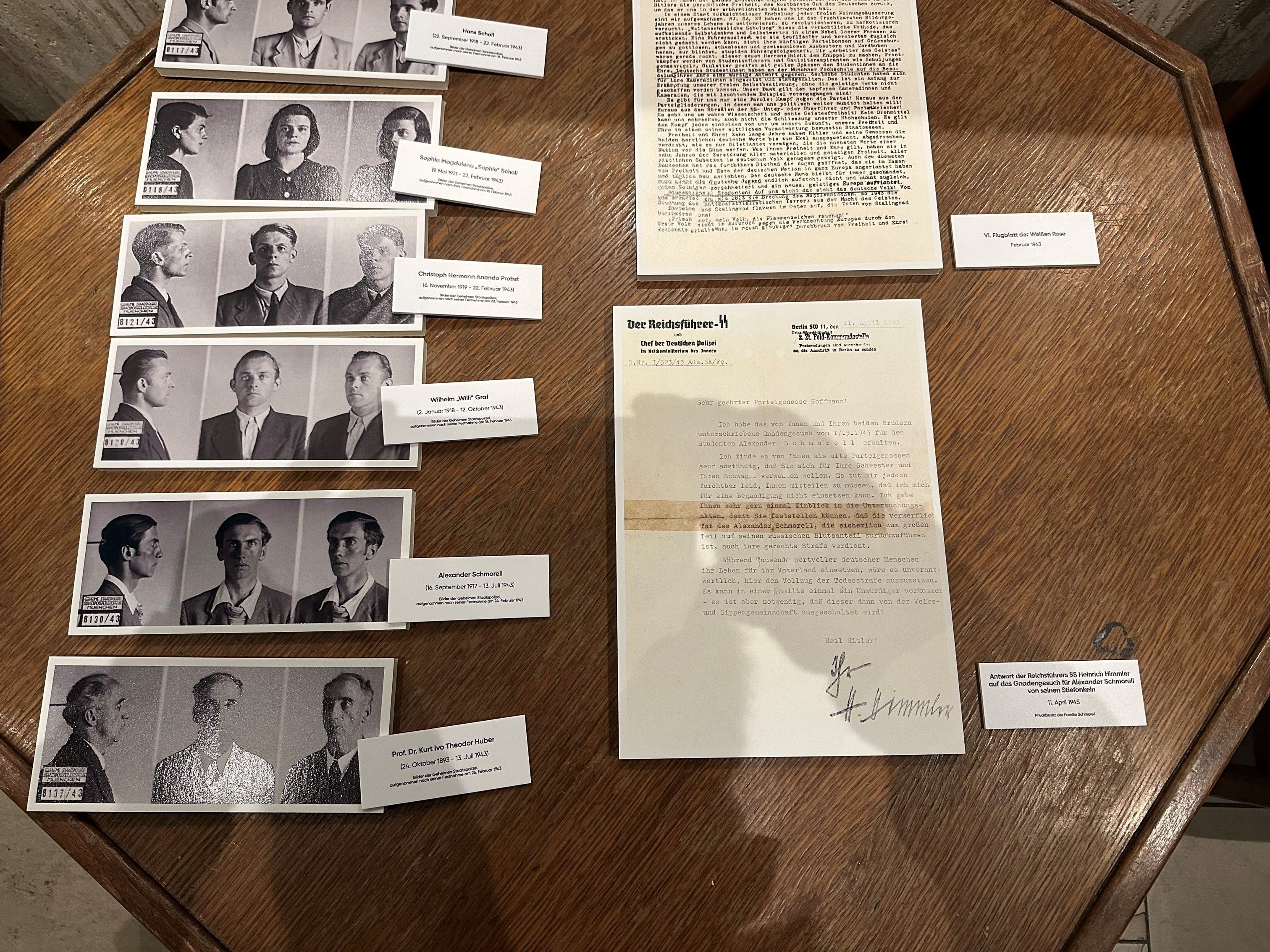 SS-Himmler über Alexander Schmorell: Täter wegen „russischen Blutsanteils“