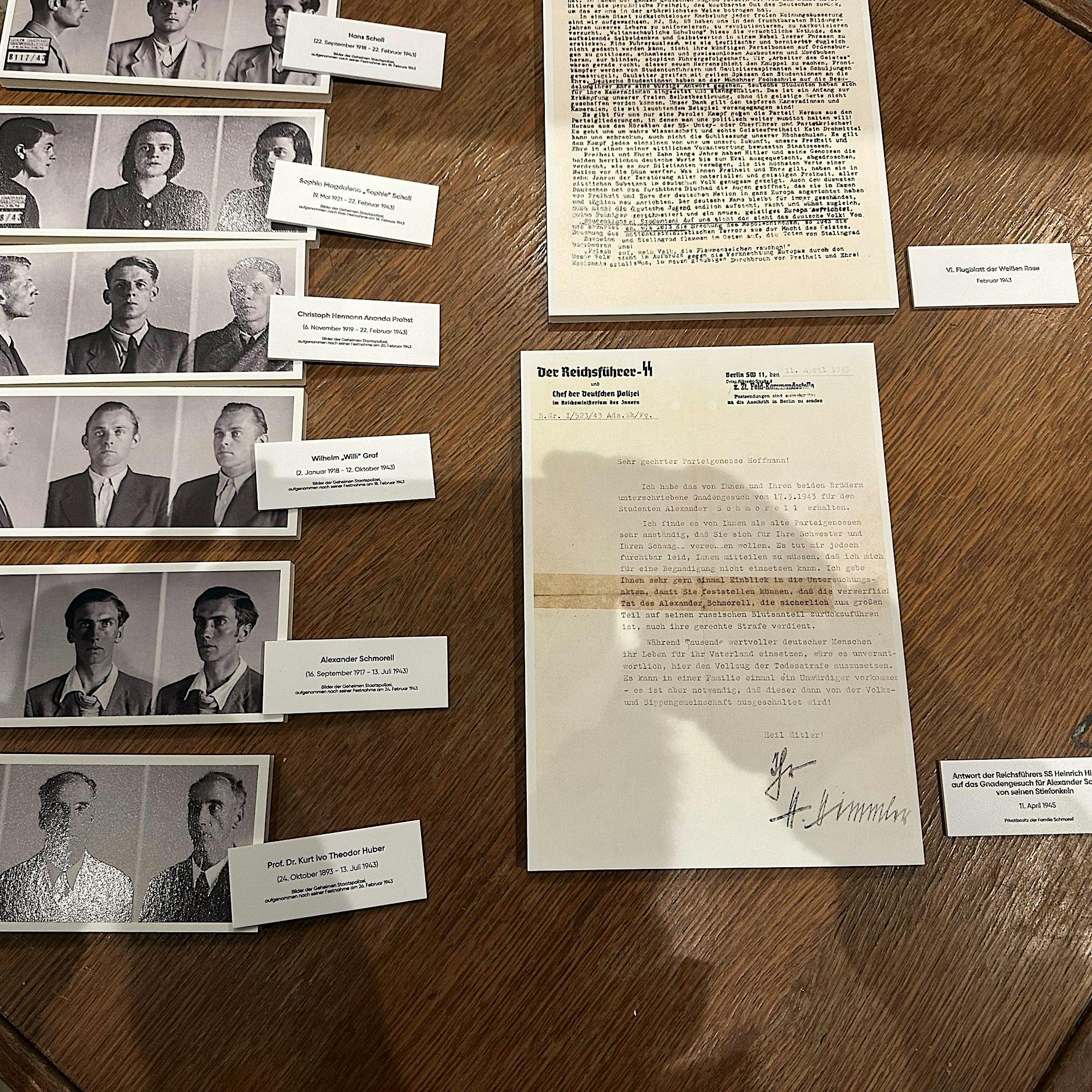 SS-Himmler über Alexander Schmorell: Täter wegen „russischen Blutsanteils“