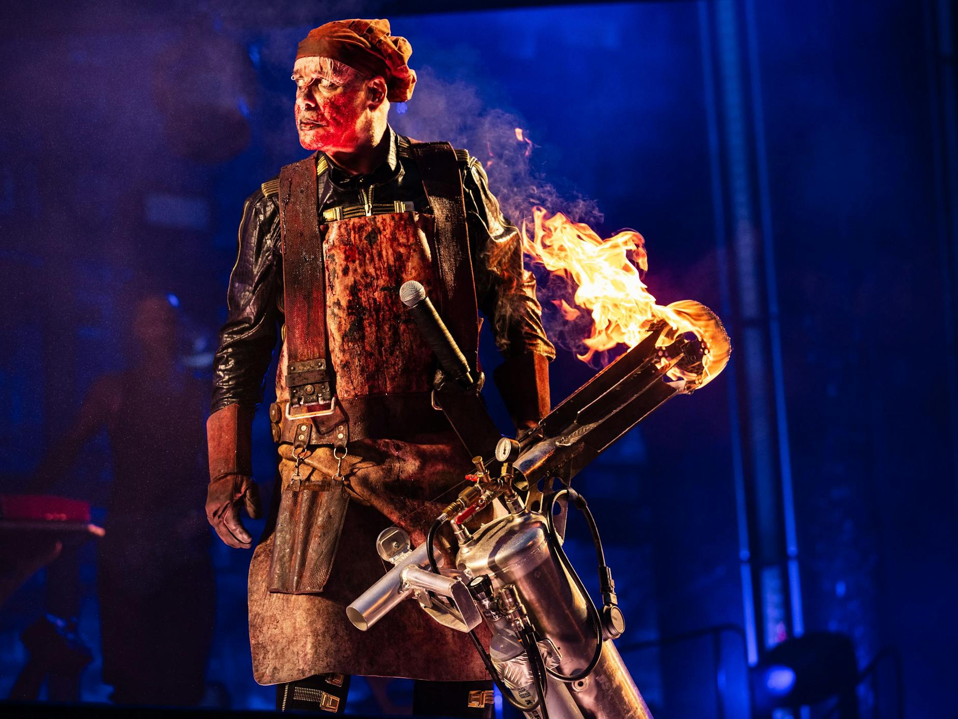 Till Lindemann gehört eigentlich zu Rammstein, ist aber auch regelmäßig solo auf Tour. So auch beim „Metal Air“ in Uelzen.