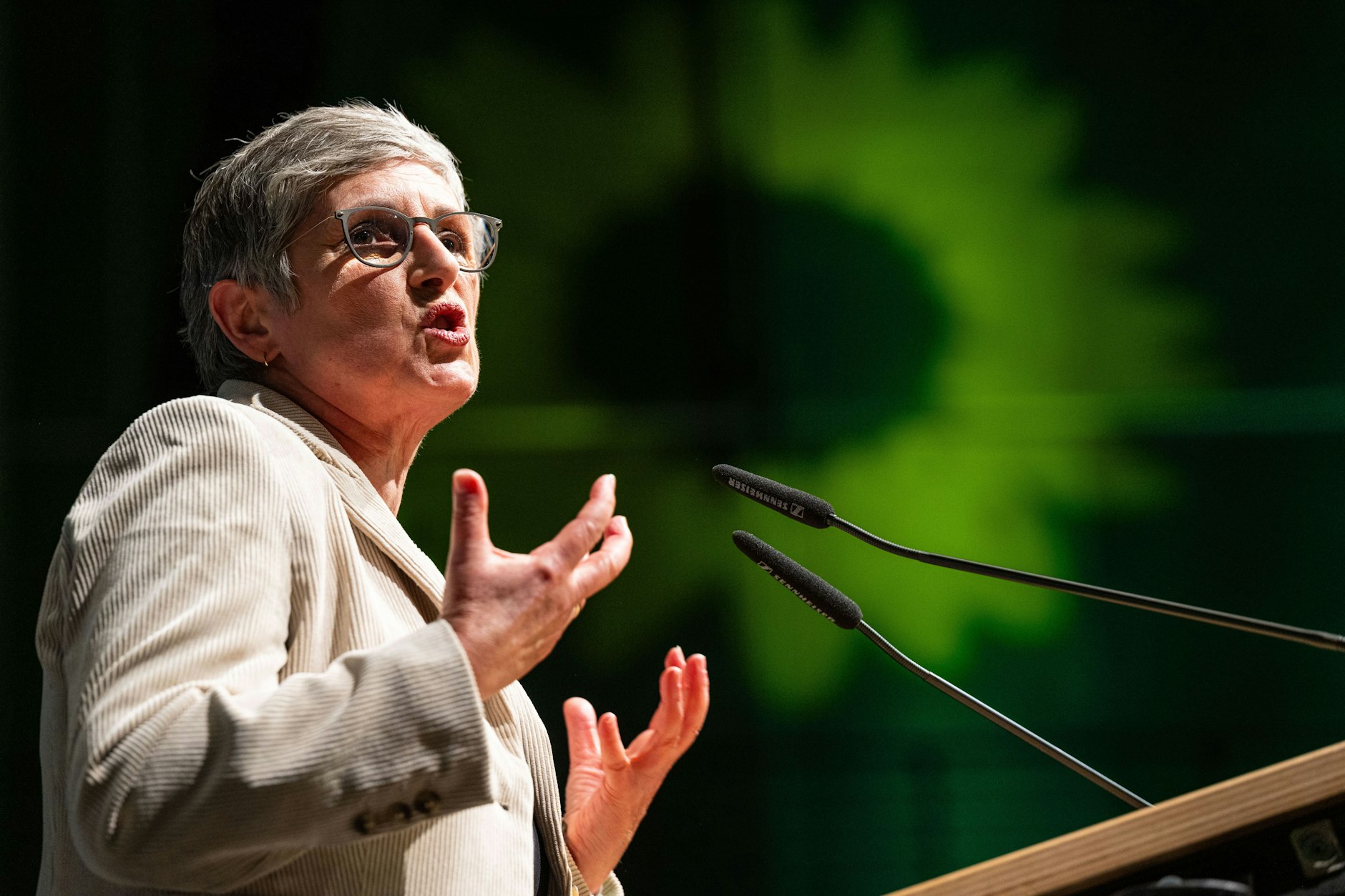 Britta Haßelmann, Fraktionsvorsitzende der Bundestagsfraktion Bündnis 90/Die Grünen.