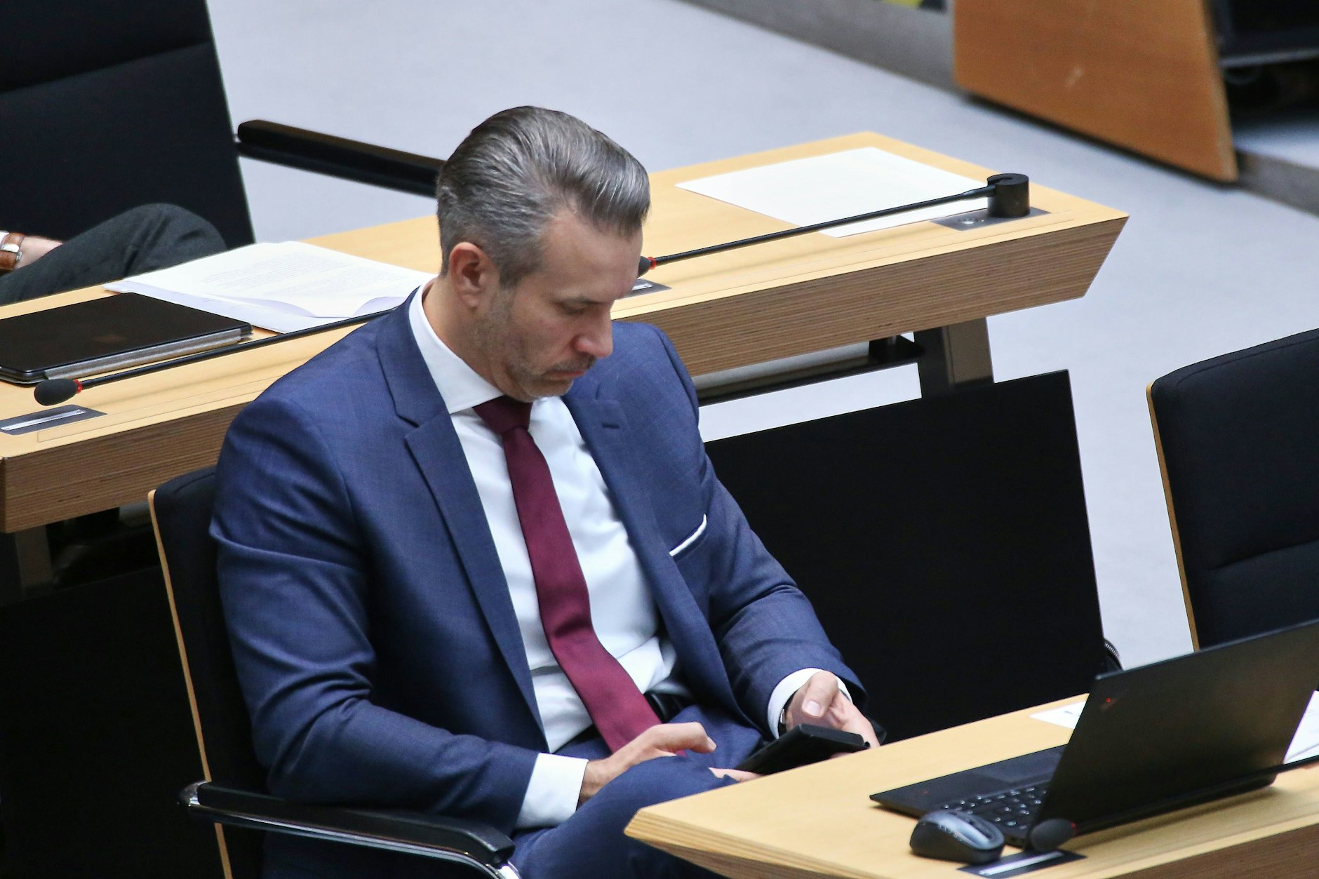 AfD-Politiker, Thorsten Weiß.