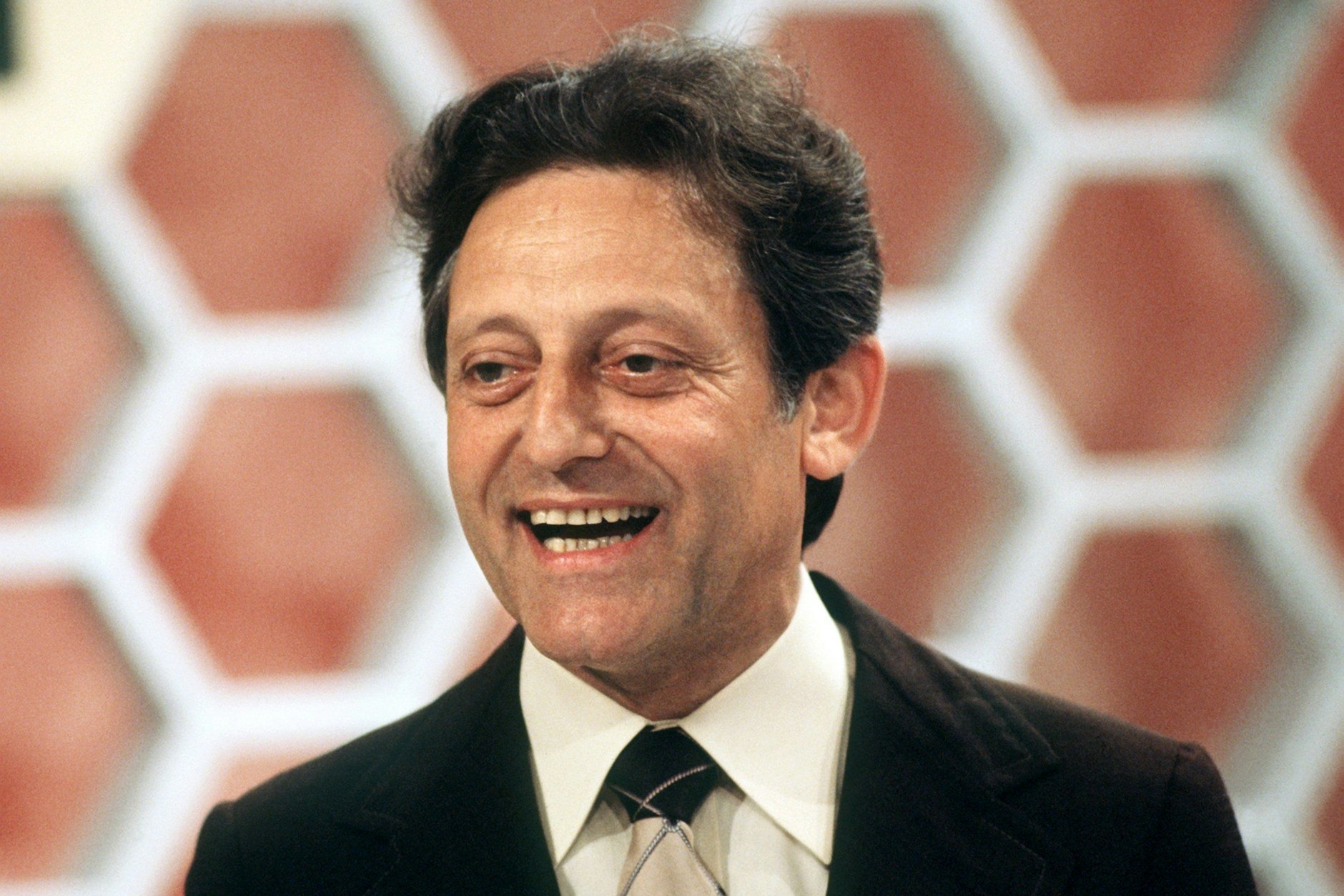 Der Entertainer Hans Rosenthal während einer „Dalli Dalli“-Sendung im Juni 1978
