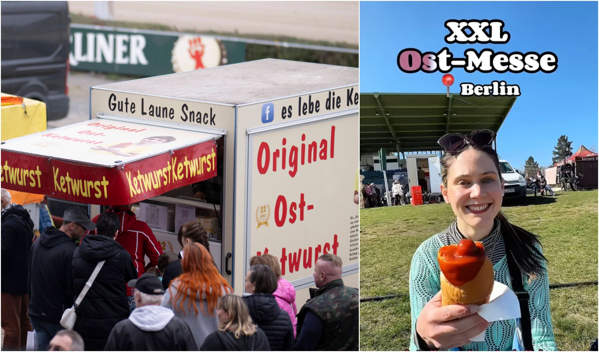 Berliner Influencerin macht Ostpro-Messe wieder hipp– fetter Andrang!