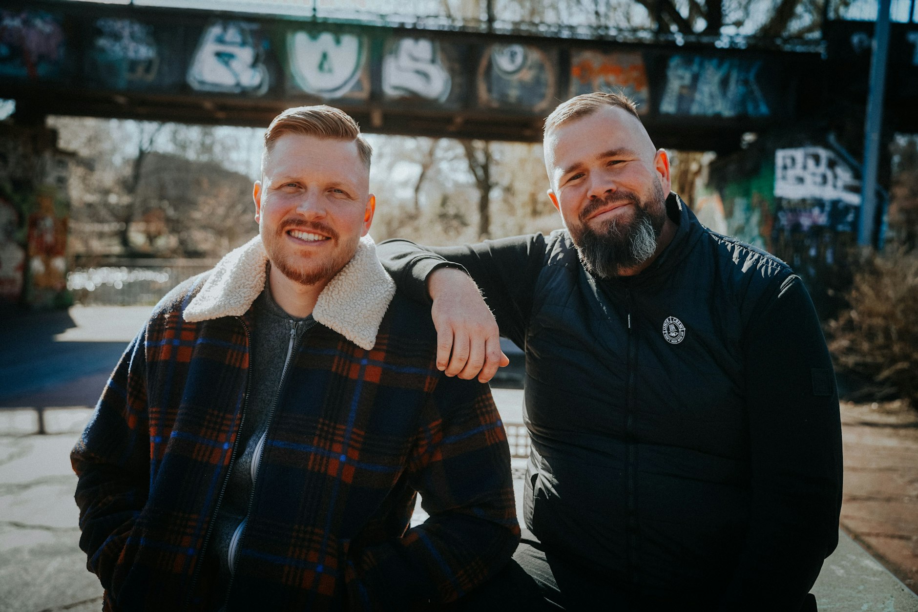 Das neue Dreamteam aus dem Osten: Finch (l.) aus Fürstenwalde und Monchi aus Neubrandenburg