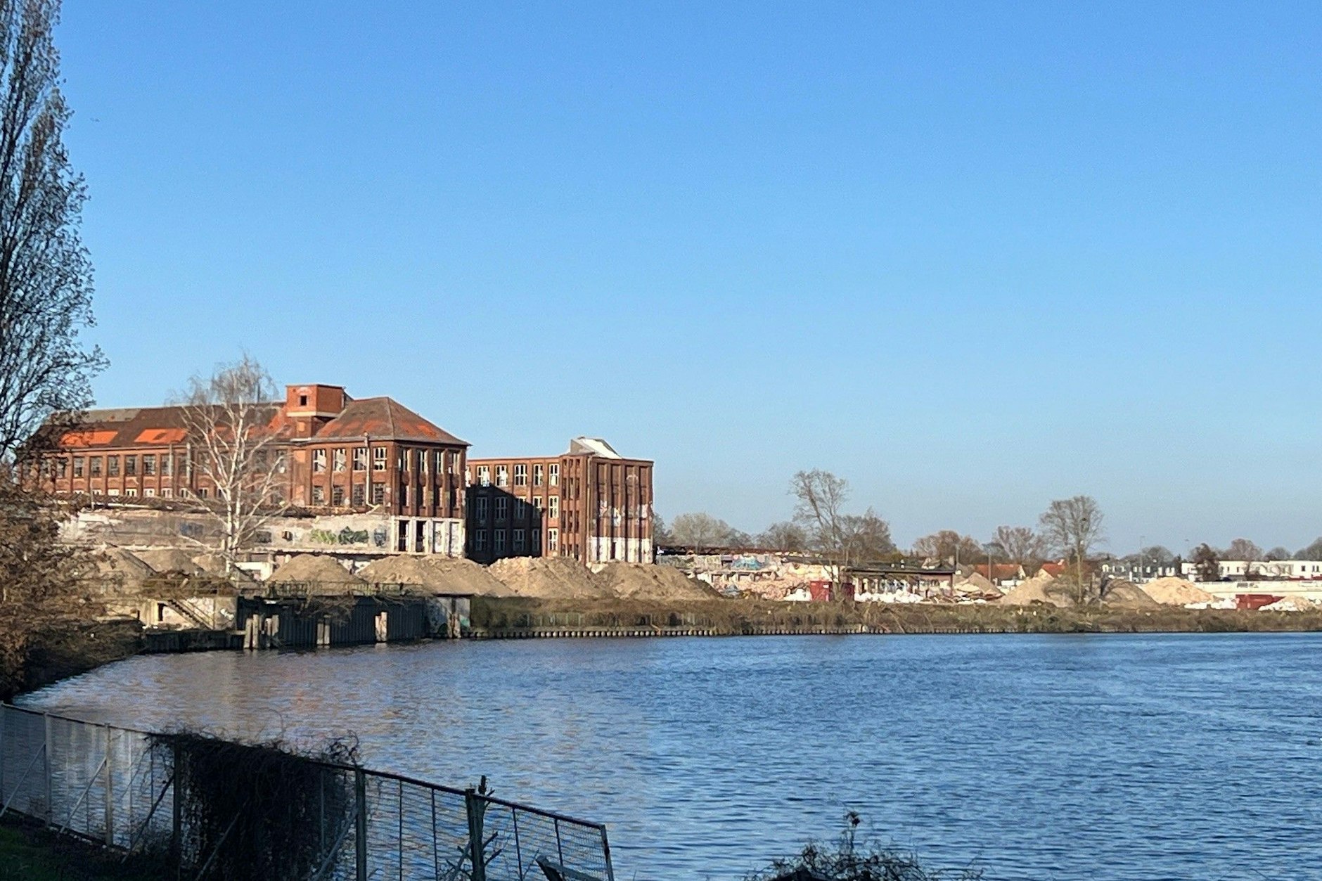 Das alte Kabelwerk in Köpenick soll ein neues Wohnquartier werden.