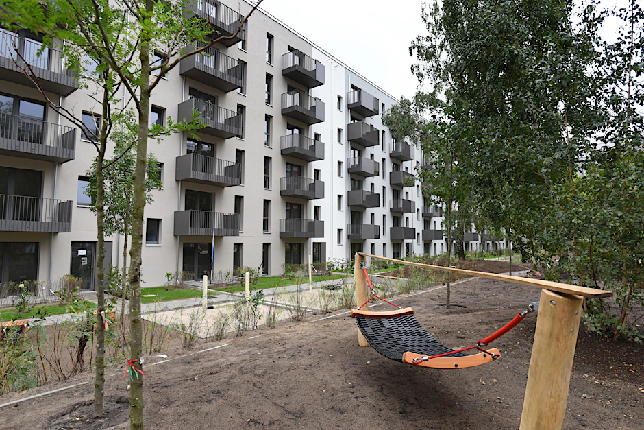An der Schöneberger Linse in Tempelhof-Schöneberg sollen neue Gebäude entstehen.