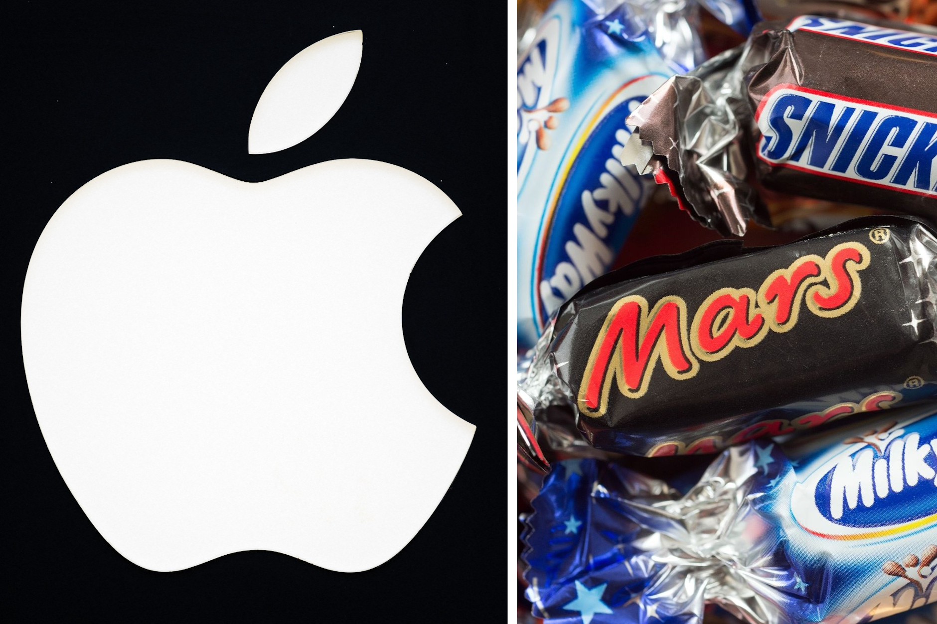 Von Apple bis Mars: Bei einem Boykott von US-Produkten müssten wir auf vieles verzichten.