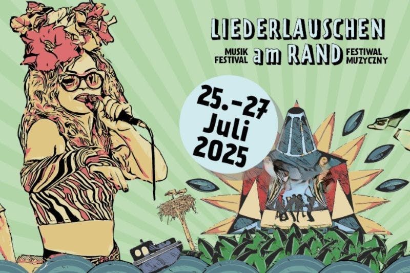 Sommer, Sonne, Sounds – erlebe den magischen Festivalzauber im Oderbruch! Es erwarten Dich Live-Konzerte, kreative Workshops, gemeinsames Kochen, Märchenerzählungen und Camping unter freiem Himmel!