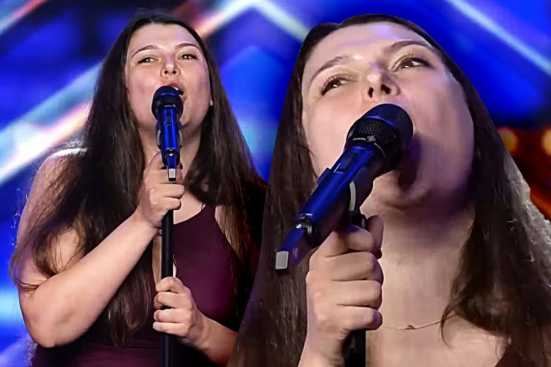 Kimberly Winter alias Kimycola rülpst auf der Bühne Popsongs, will ihr Glück nun auch beim Supertalent in Deutschland versuchen.