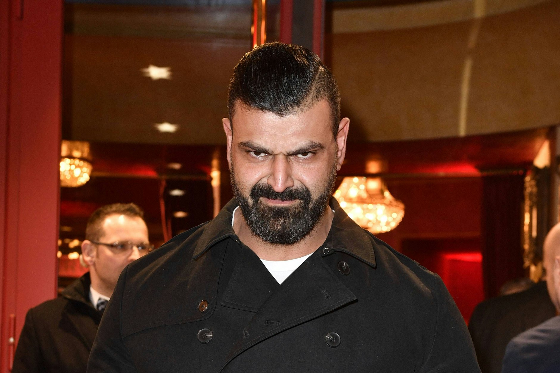 Mani Vittorio Pirbazari beim Askania Award 2019 im Wintergarten Variete. Berlin, 05.02.2019