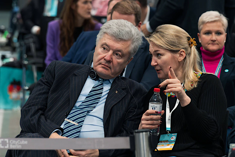 Der ehemalige Präsident der Ukraine, Petro Poroschenko, wollte in die USA reisen.