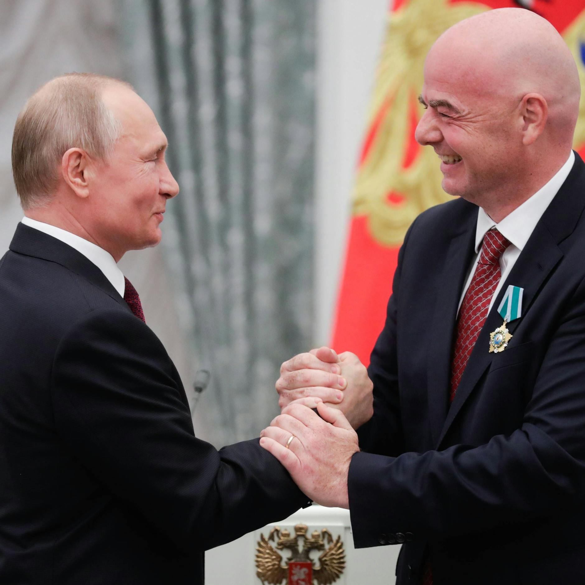 Image - Fifa-Chef Infantino für Russlands Rückkehr in den Weltsport