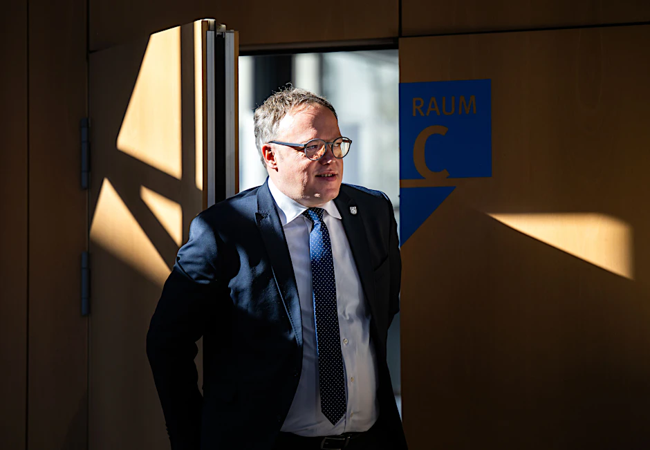 Ministerpräsident Mario Voigt: „Da denkt man öfter darüber nach, welche Wirkung die eigenen Worte haben könnten.“