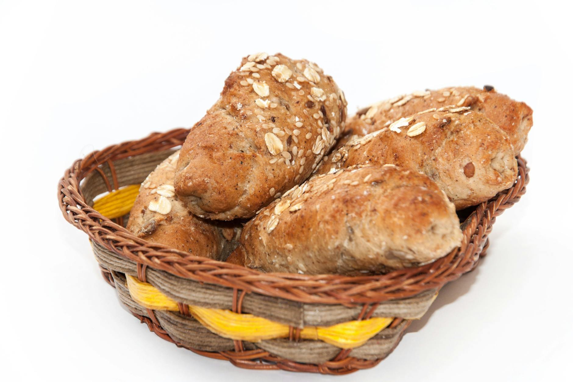 Vollkornbrötchen sind einfach vorbereitet und brauchen im Ofen nur 20 Minuten.