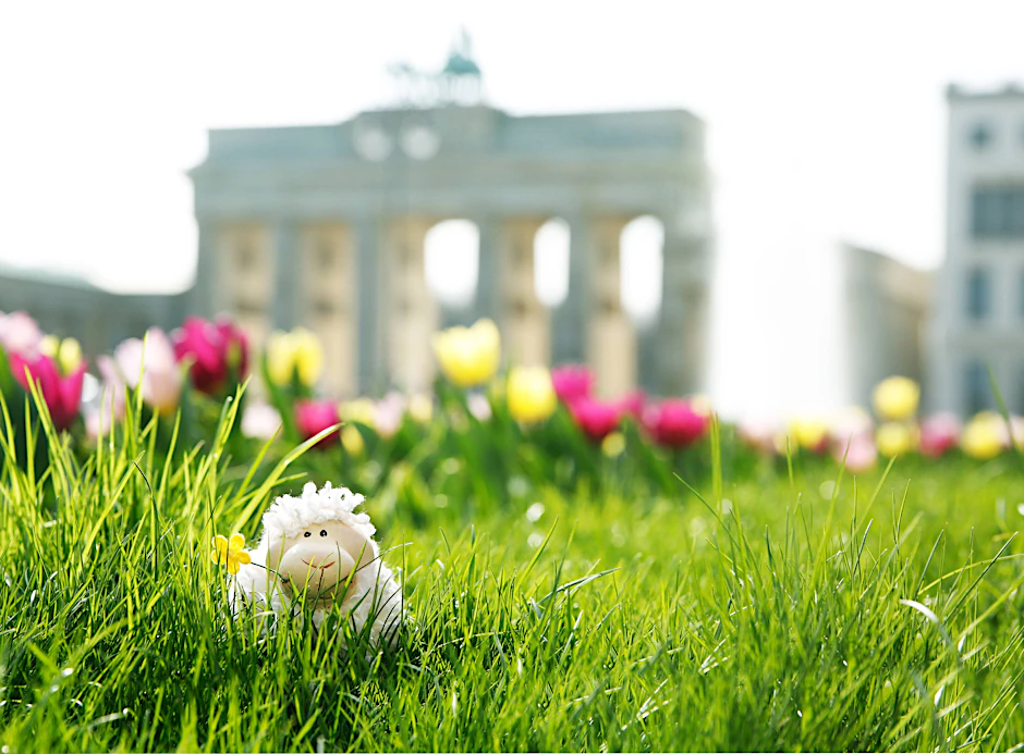 Berlin bereitet sich auf die Osterzeit vor.