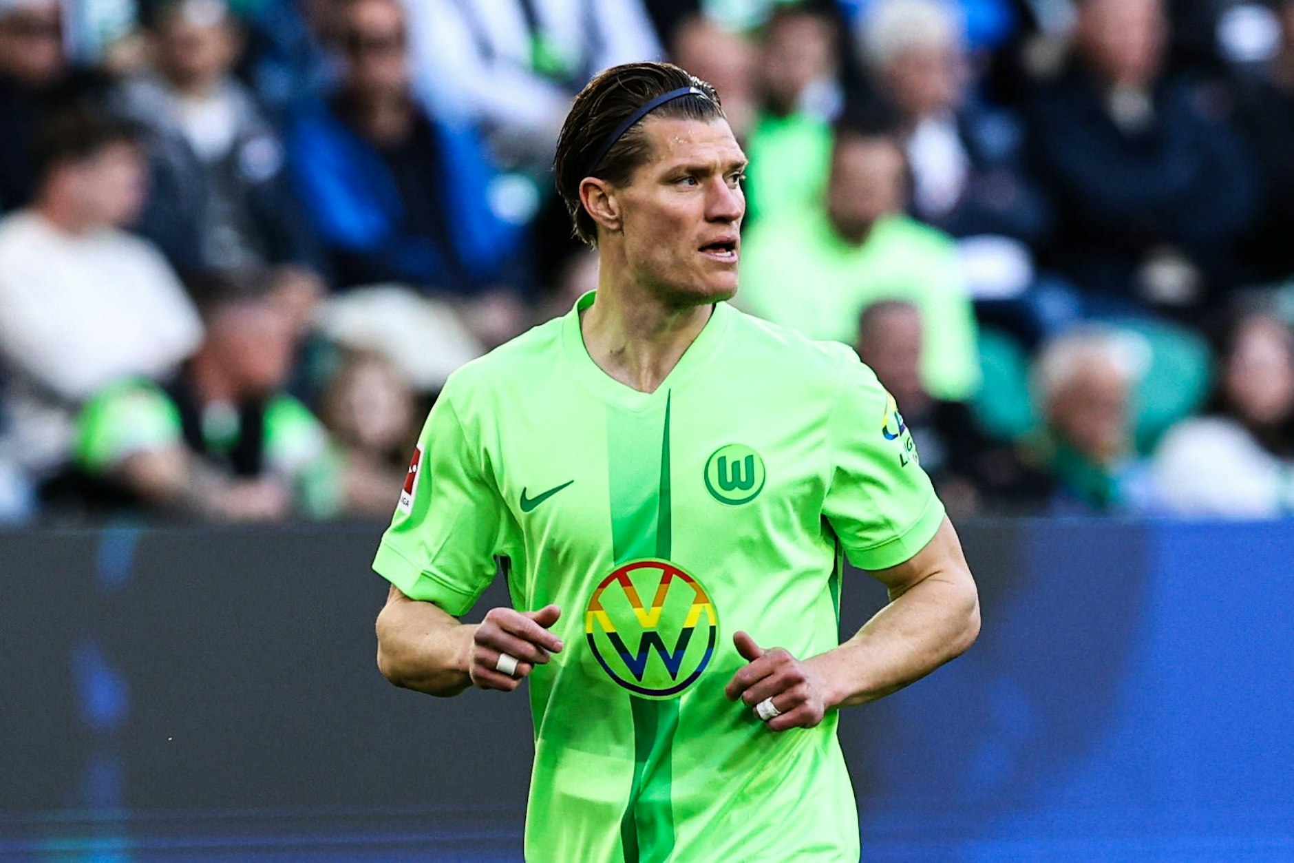 Kevin Behrens kehrt nach seinem Wechsel zum VfL Wolfsburg vor 14 Monaten zum zweiten Mal zurück in die Alte Försterei.