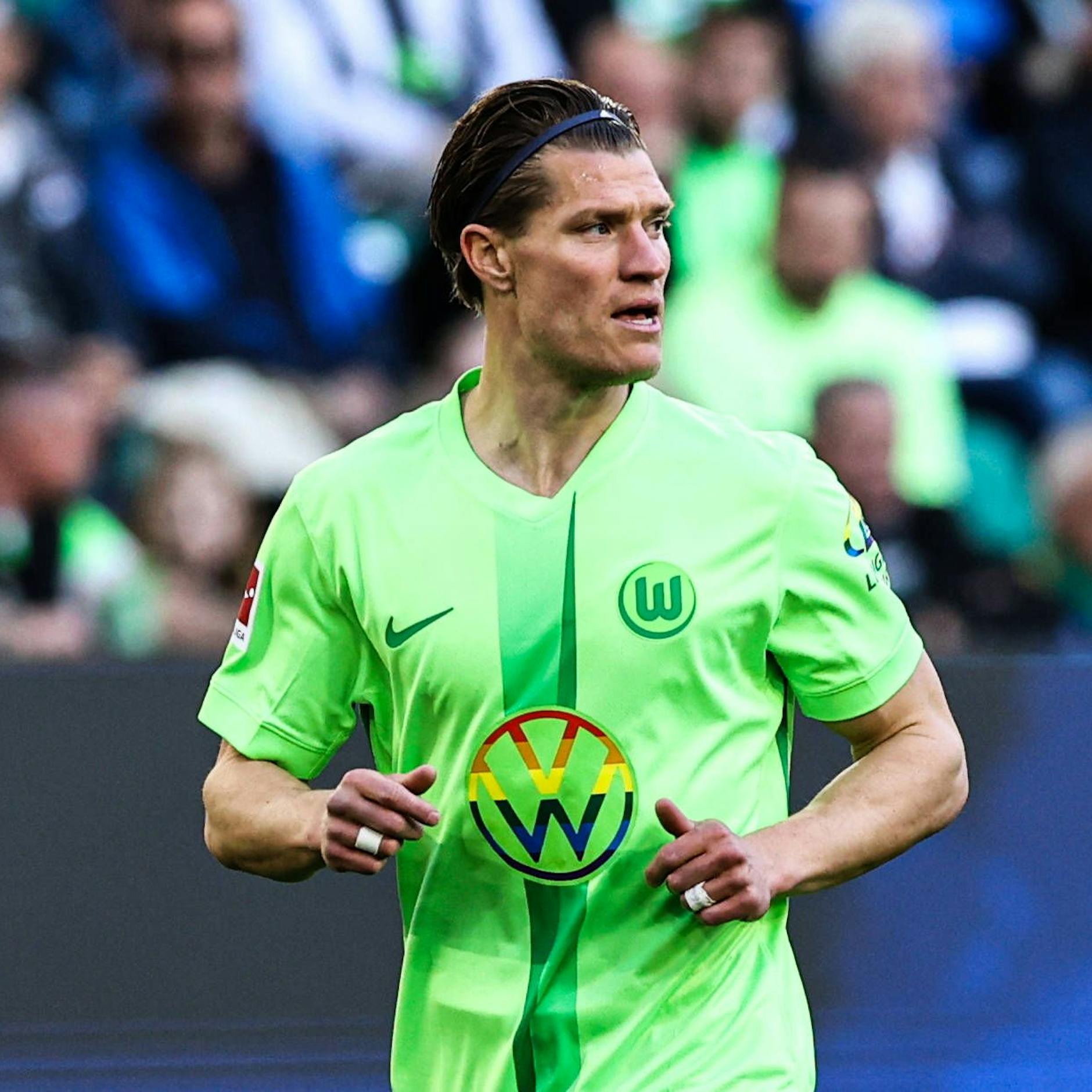 Image - Fan-Kolumne 1. FC Union: Kevin Behrens, der Radfahrer mit der Max-Raabe-Frisur, kehrt zurück