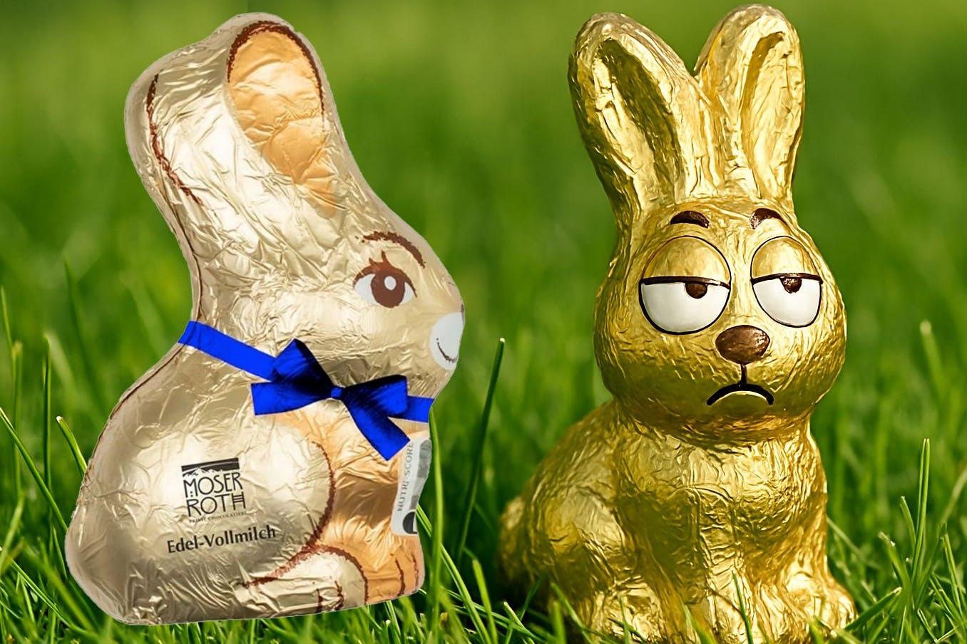 Der Sitzhase von Aldi und Lidl erhitzt die Gemüter. Wenn der Osterhase wüsste, welche absurden Debatten im Netz geführt werden ...