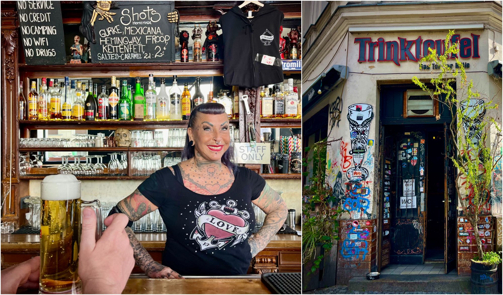 Image - Das Tor zur Hölle findet man in Kreuzberg: Gestatten, der Trinkteufel!