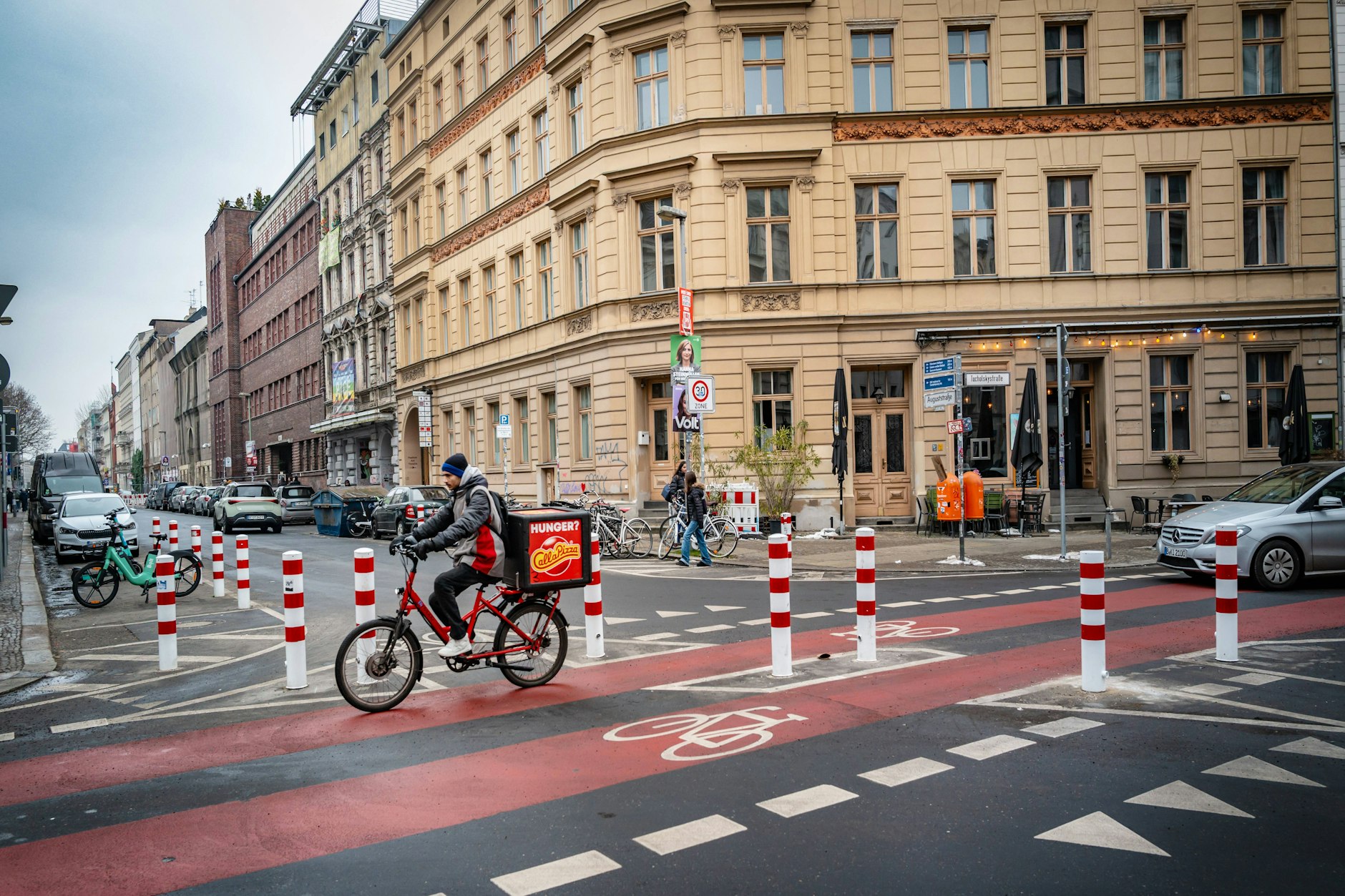 Kiezblocks im Rahmen des Förderprojekts „Kiezblocks für Mitte“ ist auch der Auguststraßenkiez
