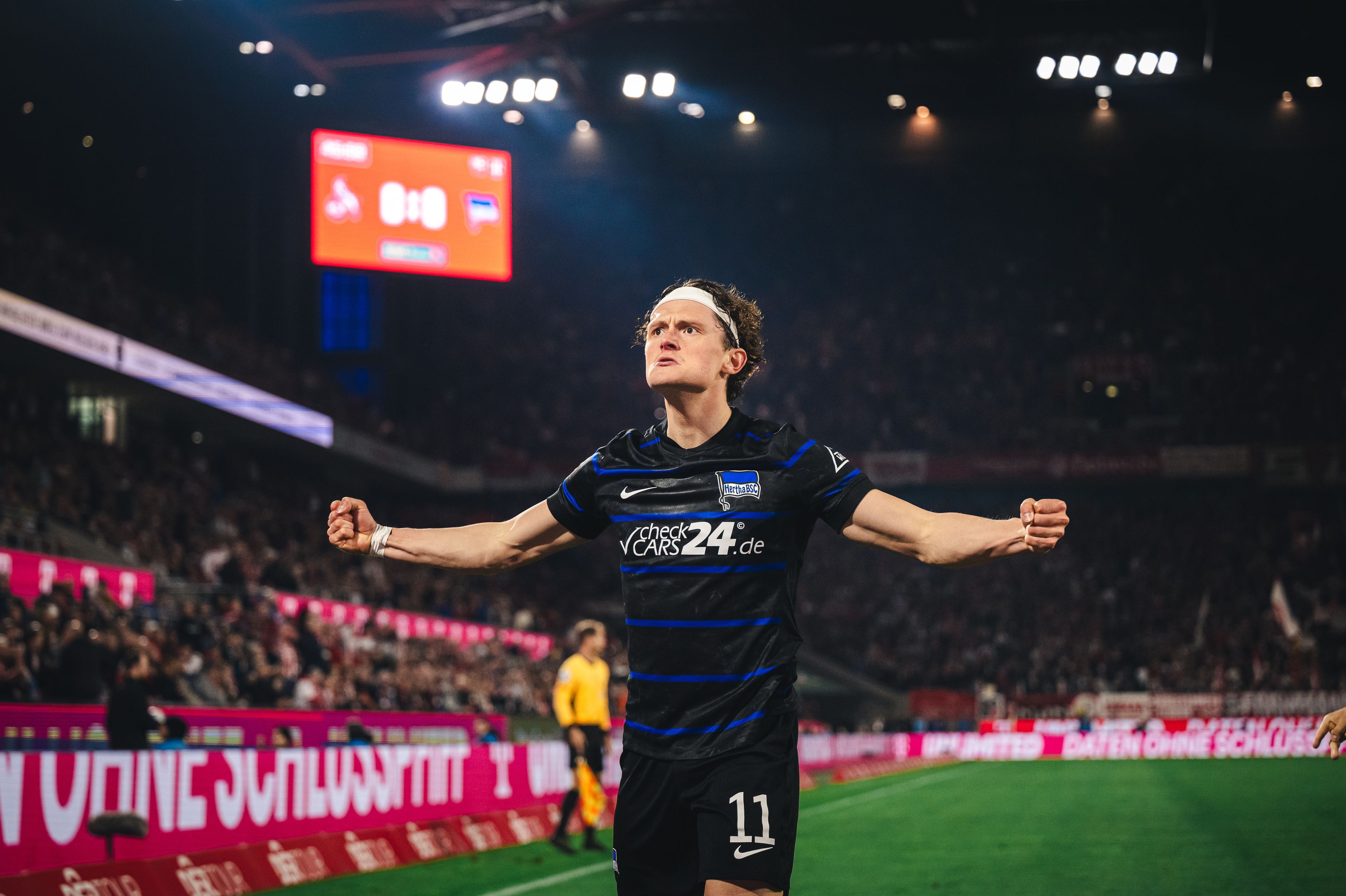 Hertha BSC: Fabian Reese trifft traumhaft zum Sensationssieg in Köln