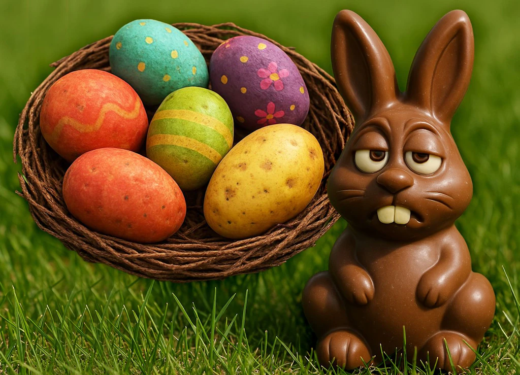 Zoff im Netz! Veganer bemalen zu Ostern Kartoffeln? DAS steckt dahinter