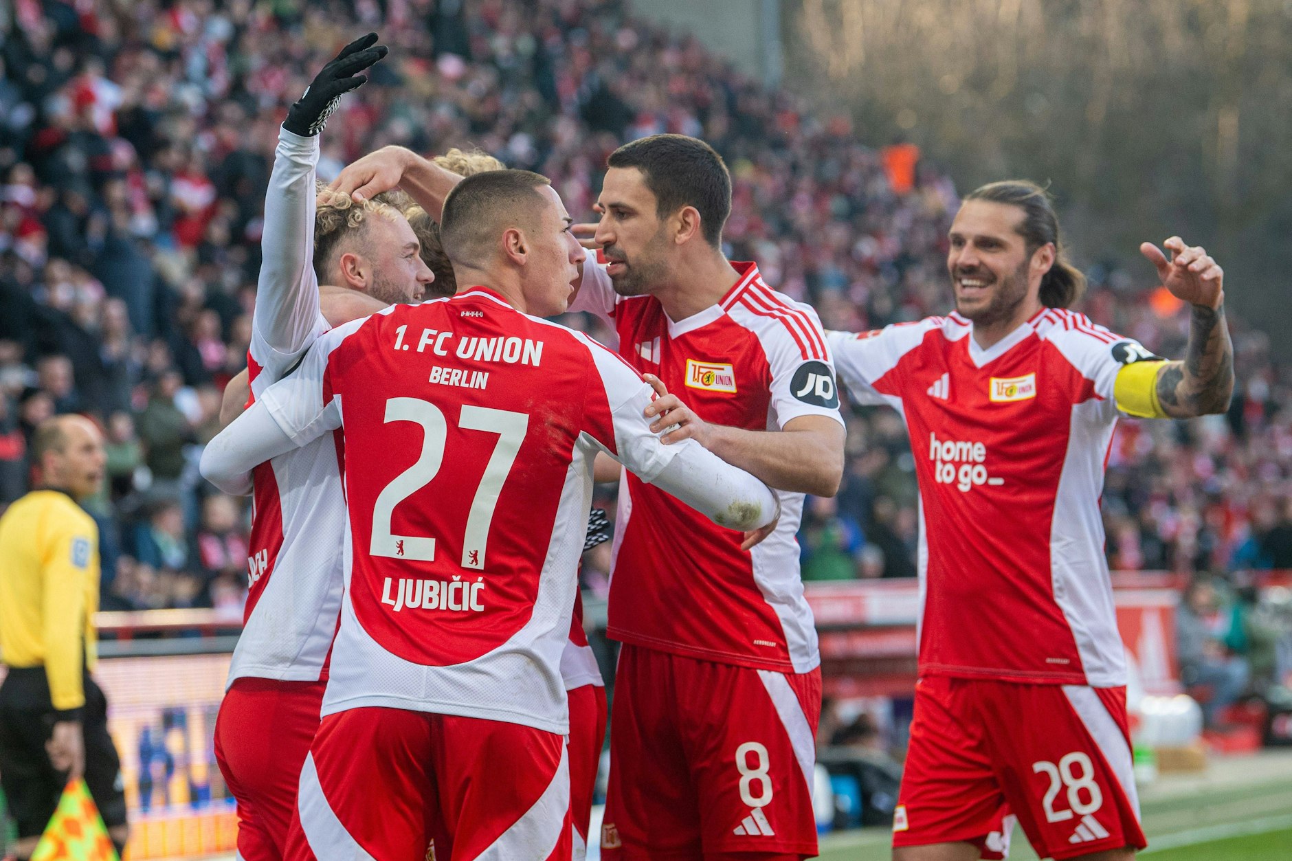 Richtig stark: Die Spieler des 1. FC Union zeigen in den vergangenen Wochen, dass sie es doch noch können.