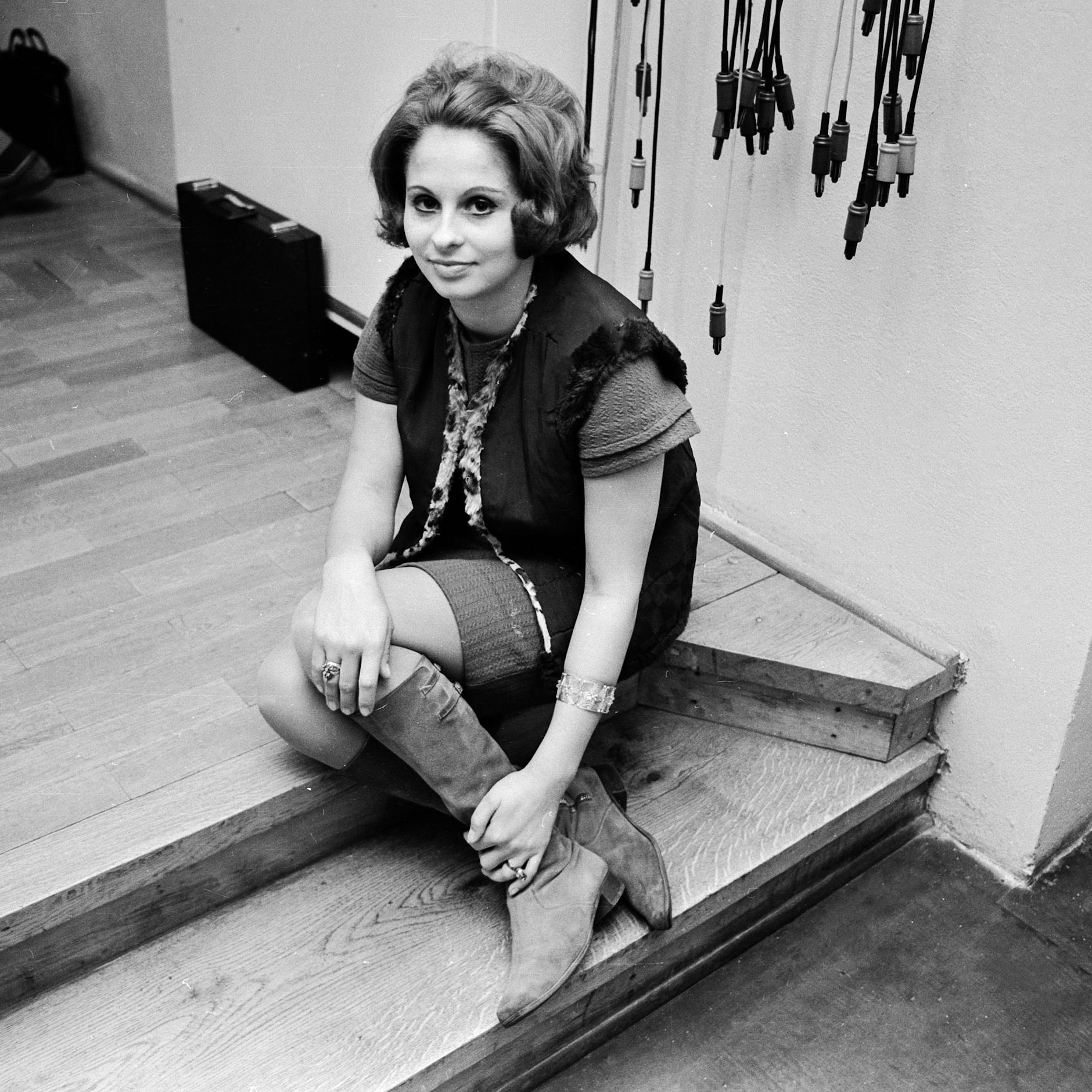 Hätten Sie sie erkannt? Dagmar Frederic im Jahr 1968.