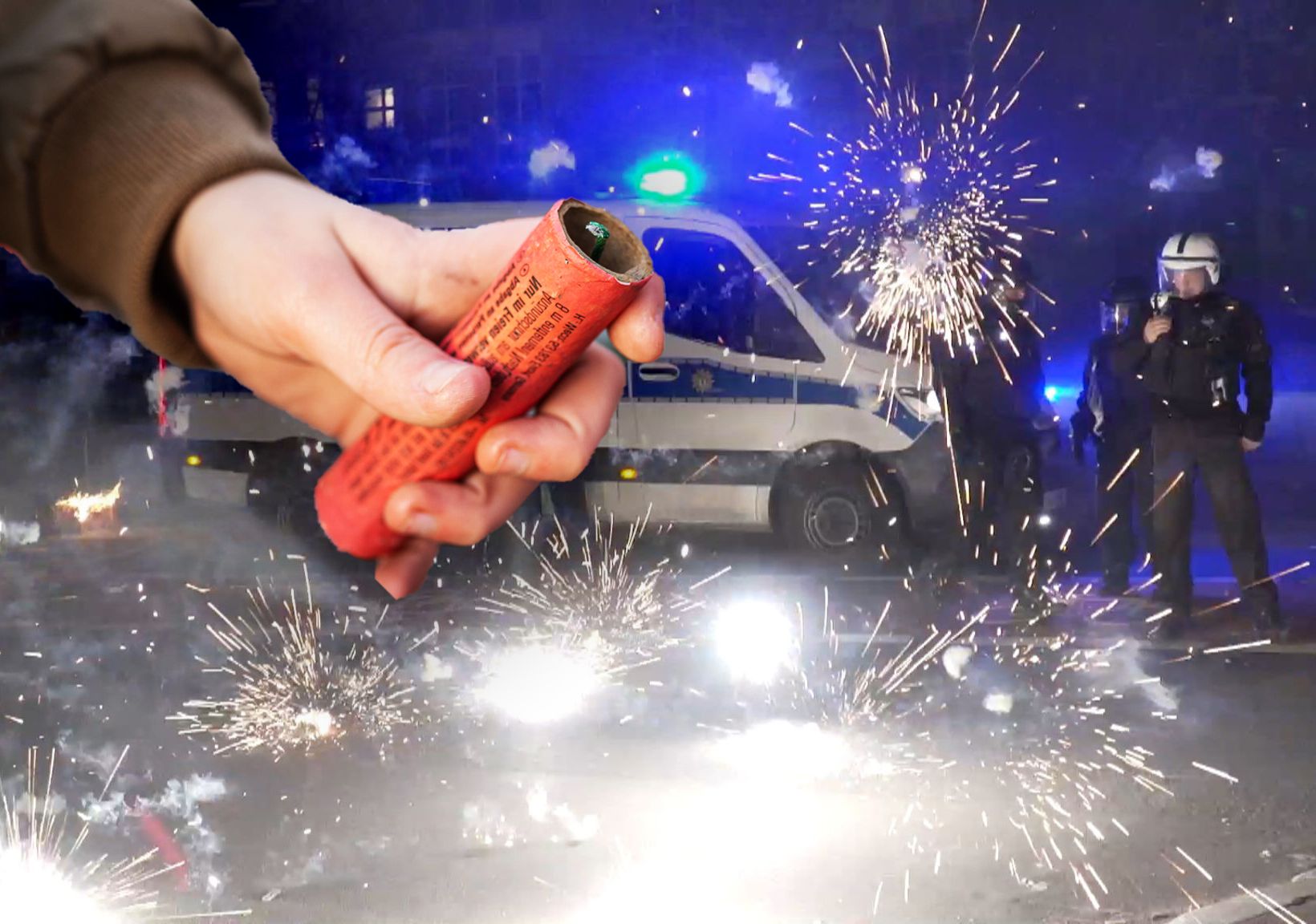 Berlin: Kommt das Böllerverbot? Polizeigewerkschaft startet Mega-Umfrage!