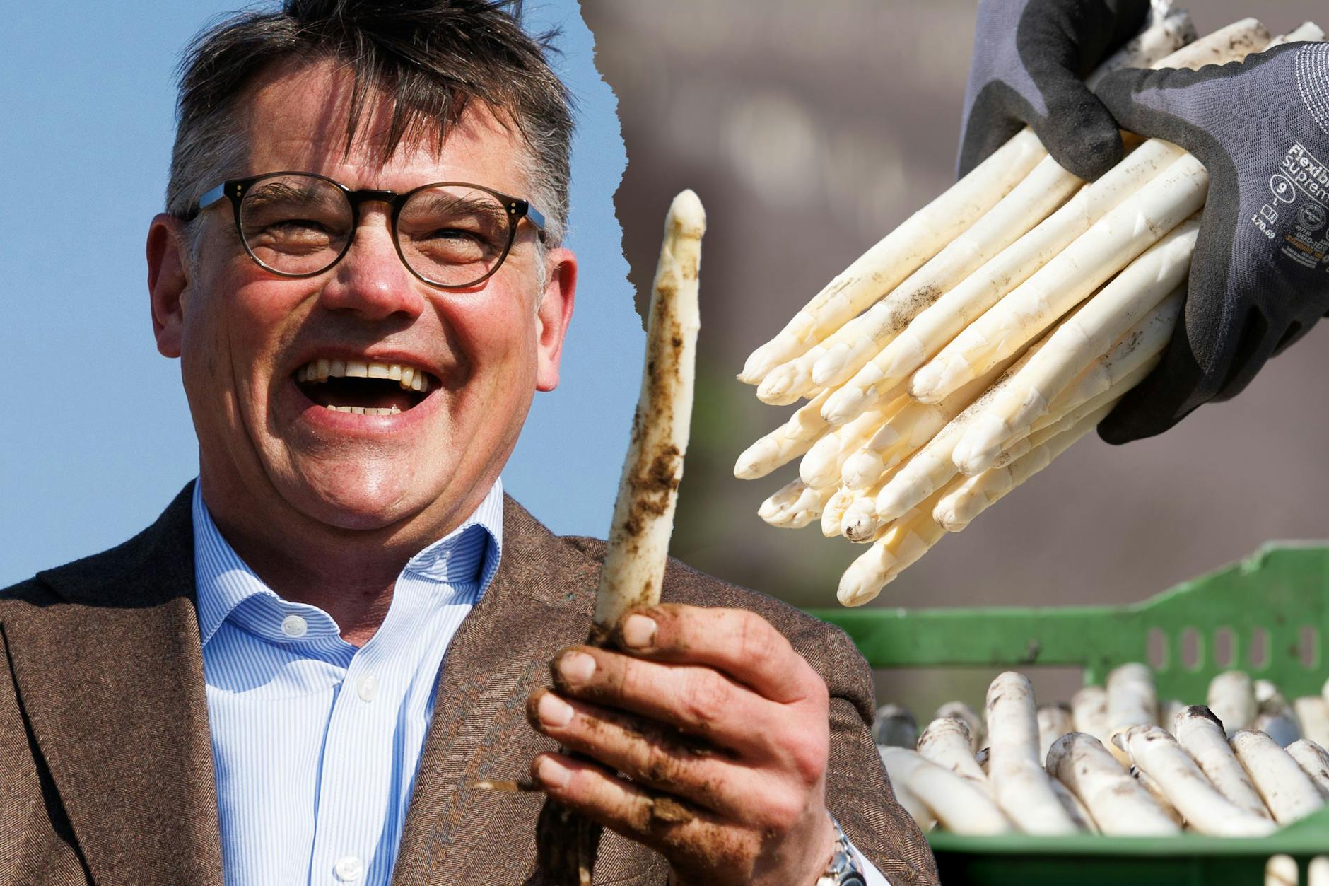 Auf den Feldern in den Anbaugebieten wird aktuell der erste Spargel der Saison geerntet. Doch das Edelgemüse ist auch dieses Jahr nicht billig. Auch Boris Rhein (CDU), Ministerpräsident von Hessen, freut sich über den Beginn der Spargelsaison.