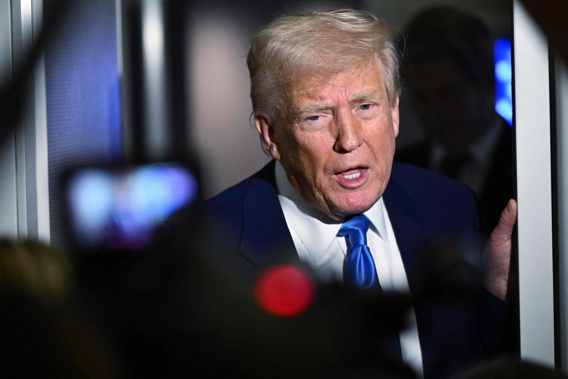 US-Präsident Donald Trump verteidigt weiterhin die Zollpolitik der USA.