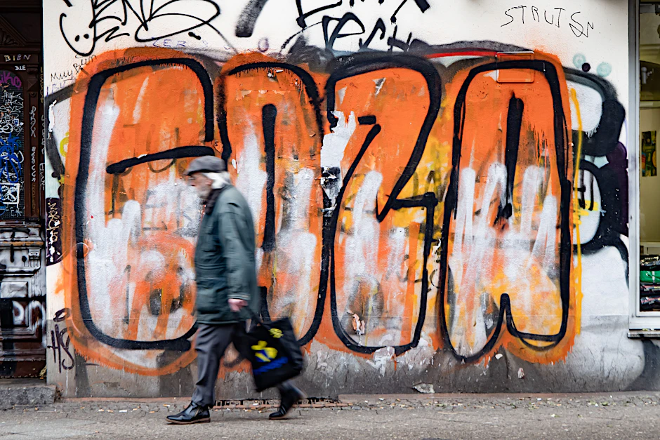 Neukölln: Der Nahostkonflikt spiegelt sich auch auf den Berliner Hauswänden wider.