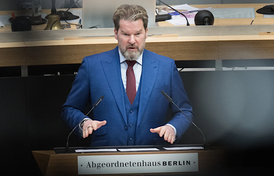 Dirk Stettner, Fraktionsvorsitzender der CDU im Berliner Abgeordnetenhaus