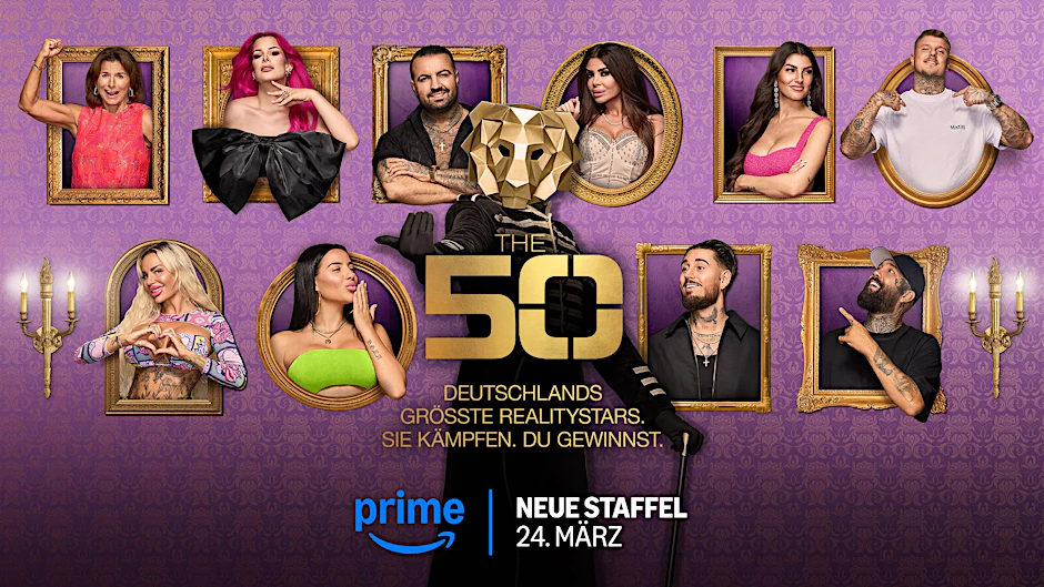 Die zweite Staffel „The 50“ läuft auf Prime Video.