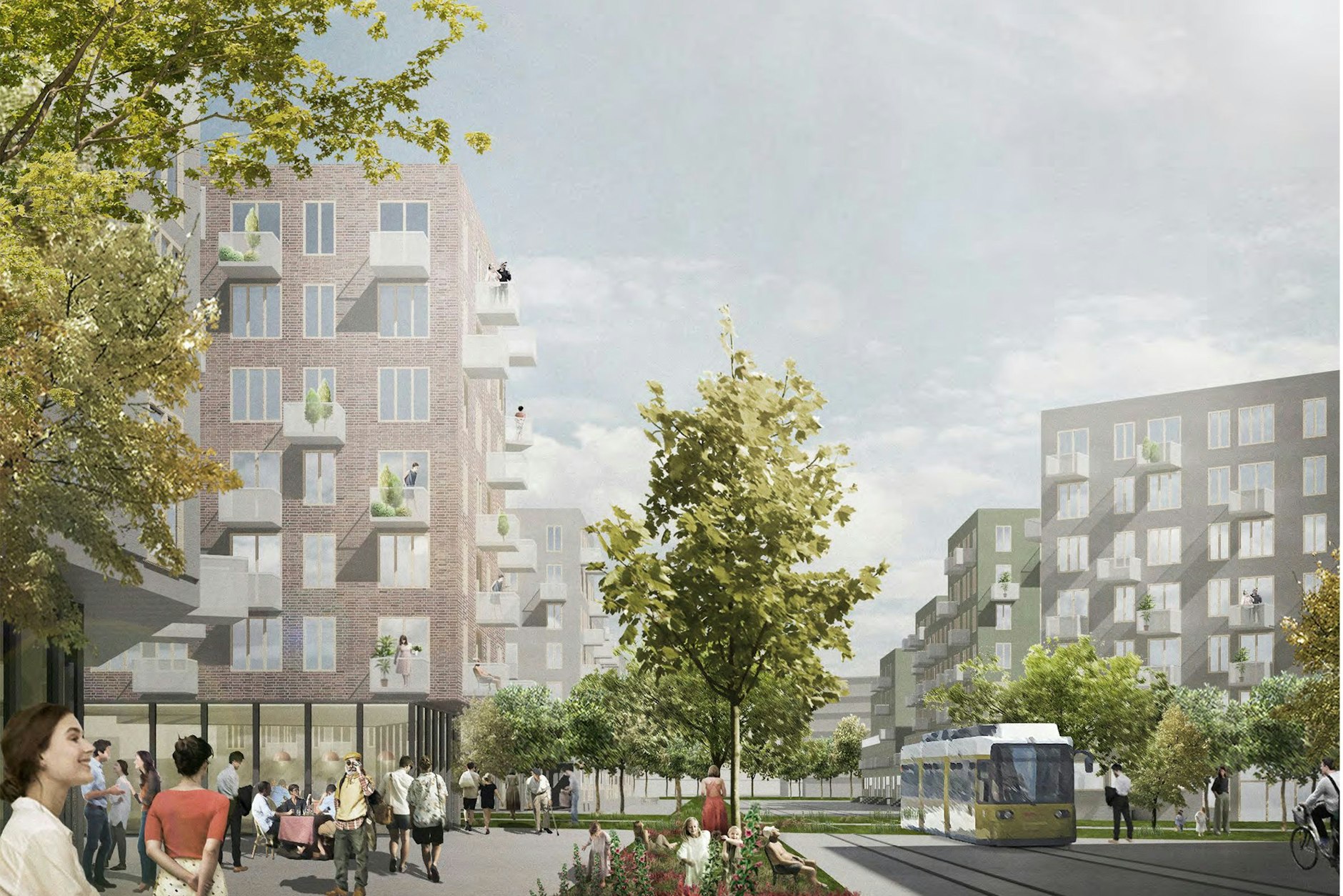 Etwa 8600 neue Wohnungen sollen im Stadtquartier „Blankenburger Süden“ in Pankow entstehen.