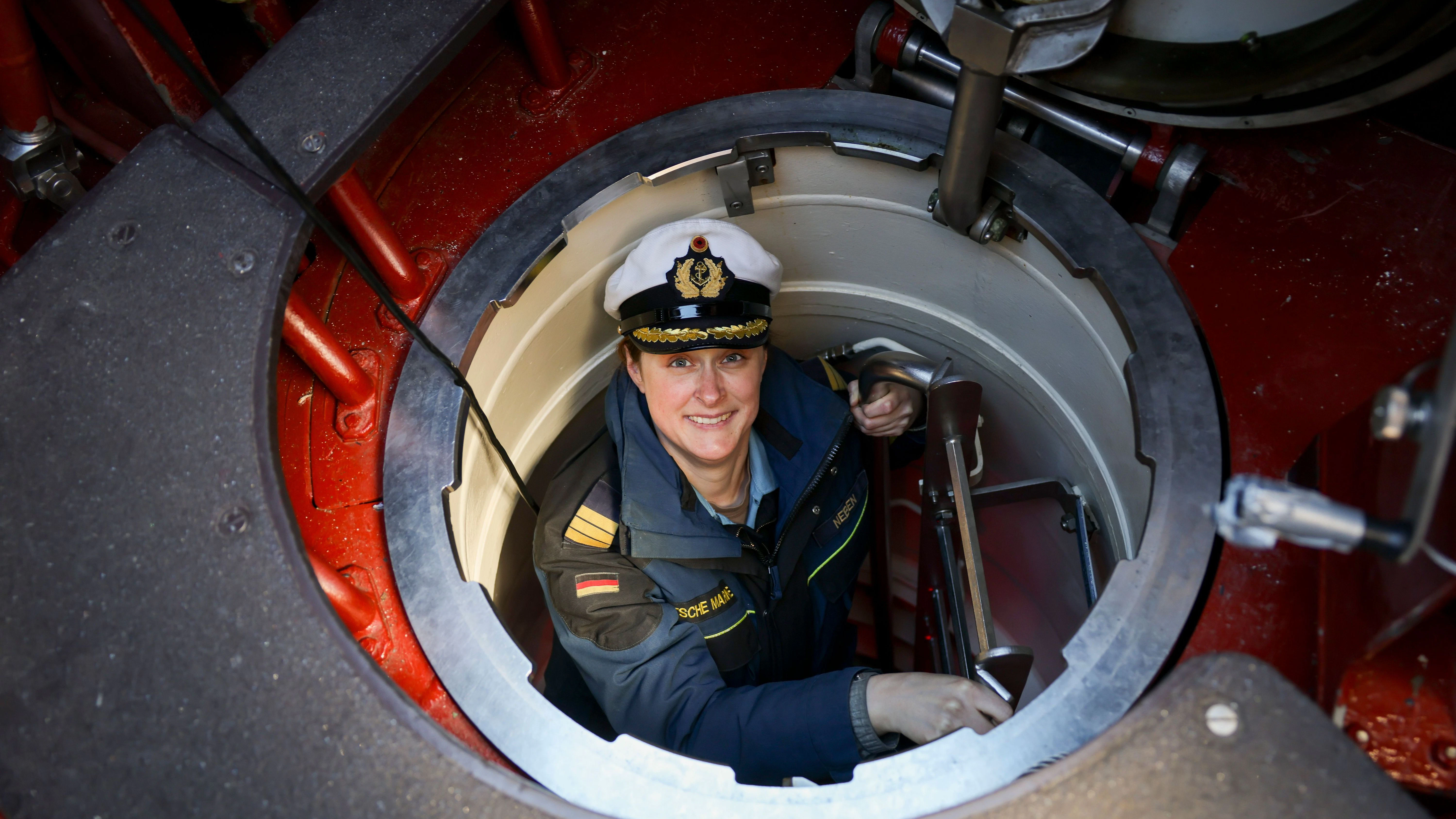 „U-Boot-Fahren ist speziell“, sagt Korvettenkapitän Claudia Neben. Mit der Enge an Bord muss man klarkommen.