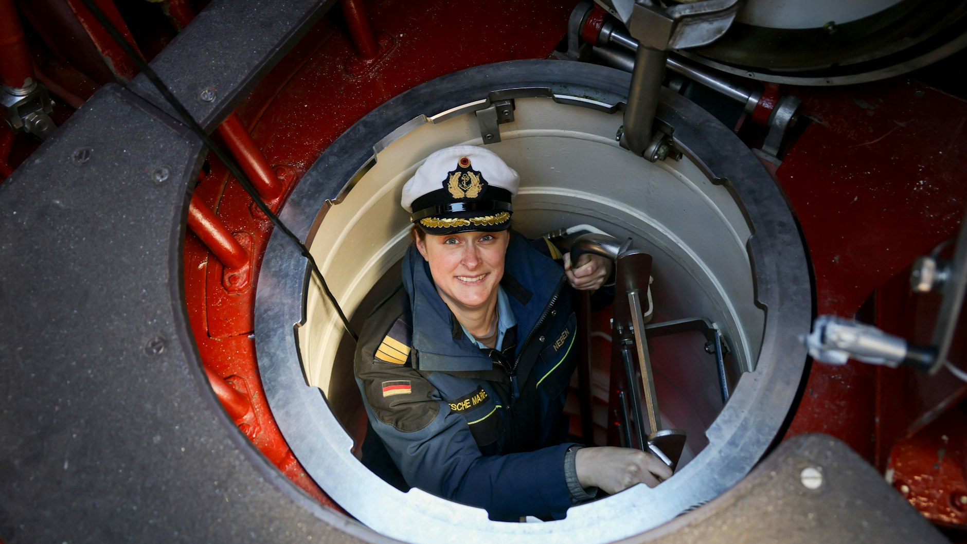 „U-Boot-Fahren ist speziell“, sagt Korvettenkapitän Claudia Neben. Mit der Enge an Bord muss man klarkommen.