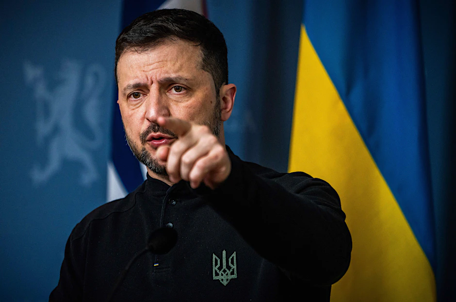 Der ukrainische Präsident Wolodymyr Selenskyj