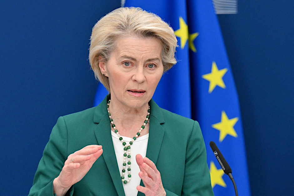 EU-Kommissionspräsidentin Ursula von der Leyen