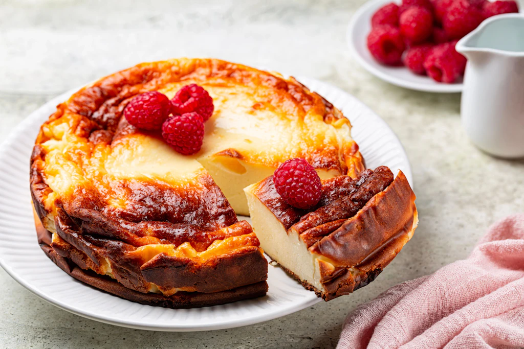 Himmlischer San Sebastian Cheesecake! Das Rezept für den super-cremigen Käsekuchen