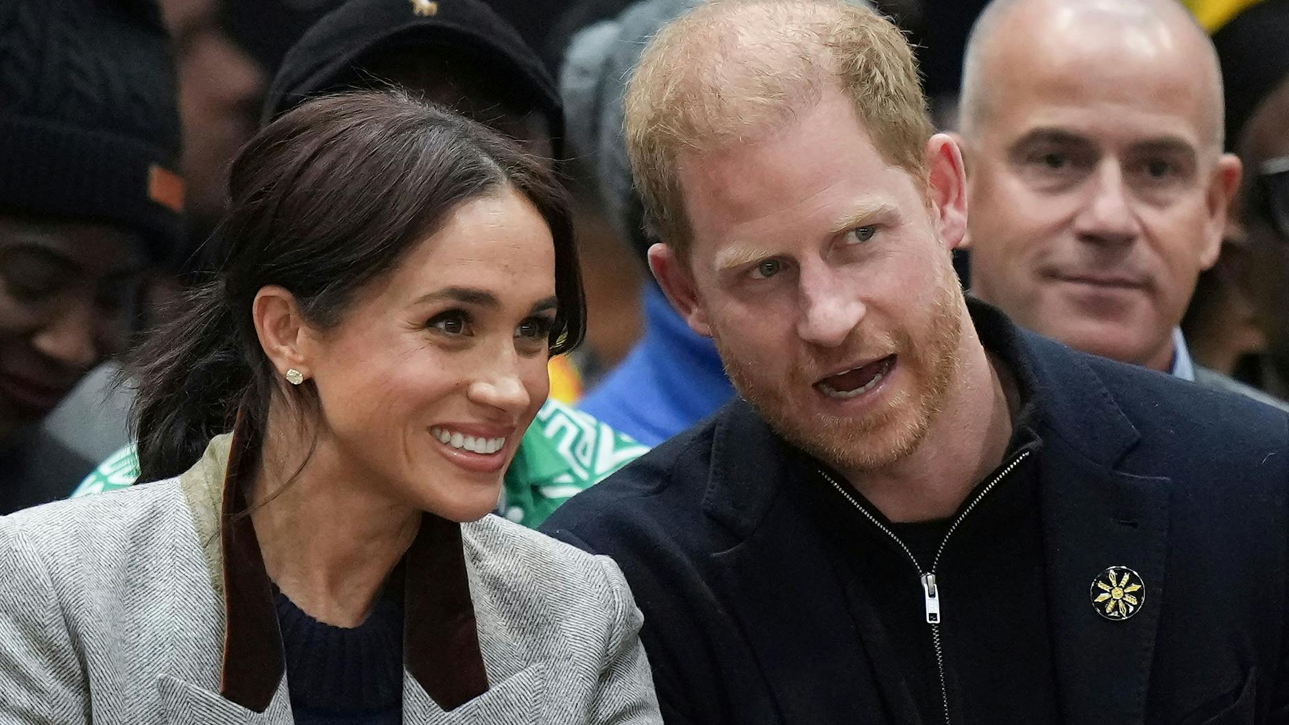 Prinz Harry und seine Frau pochen auf ihren Anspruch auf Polizeischutz in Großbritannien.
