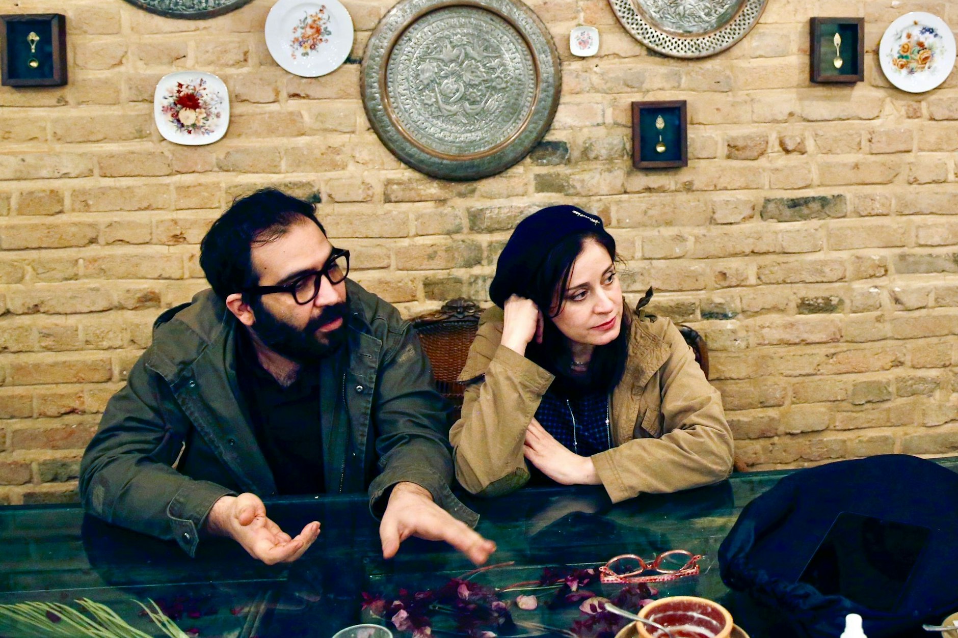 Die beiden iranischen Filmemacher Maryam Moghaddam (r.) und Behtash Sanaeeha.