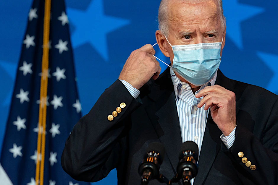 Der frühere US-Präsident Joe Biden steht wegen seiner Impfpolitik unter Beschuss.