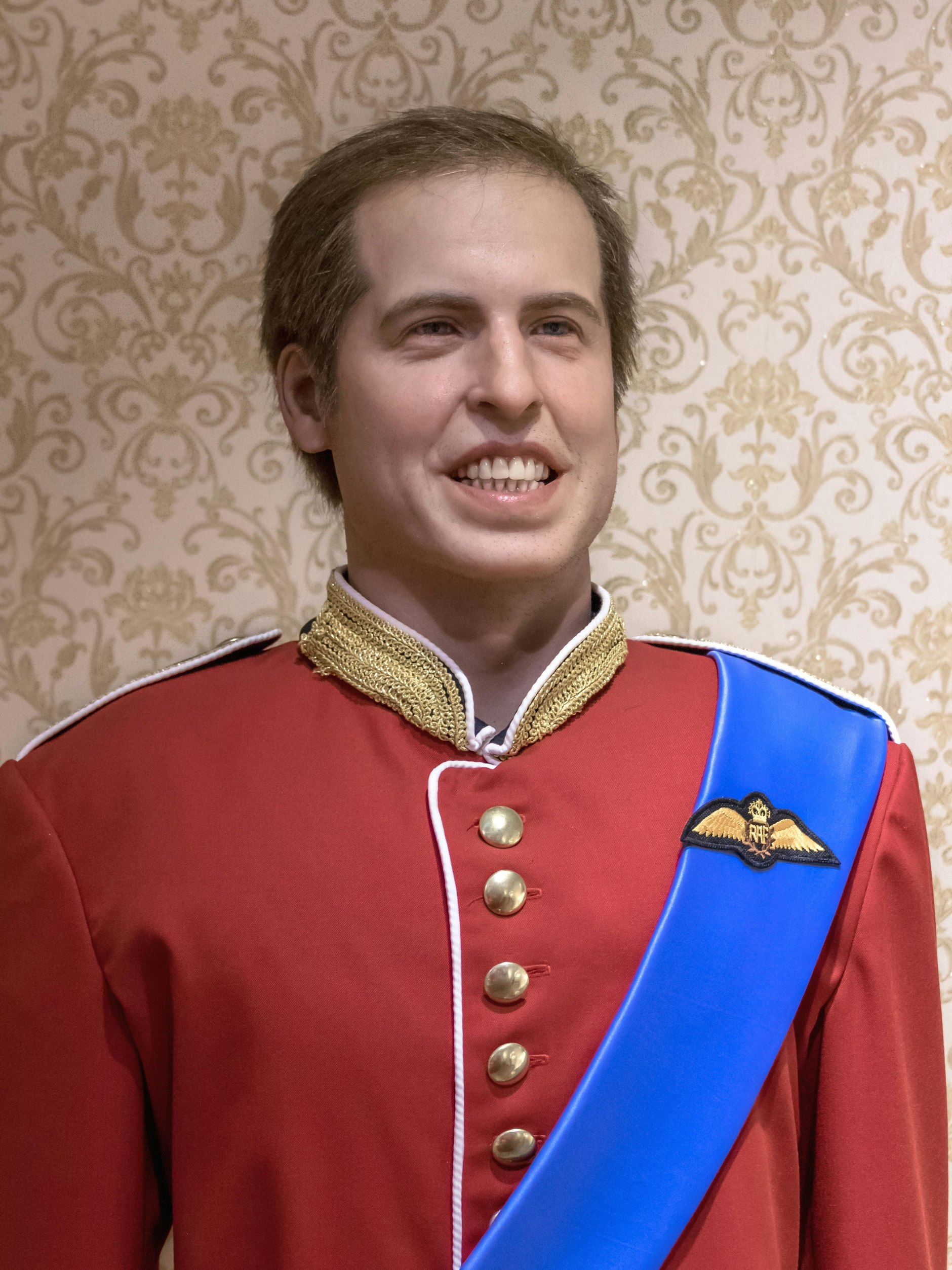 Ein echtes Highlight: So sieht die Wachsfigur von Prinz William im Wachsmuseum in Krakau aus.