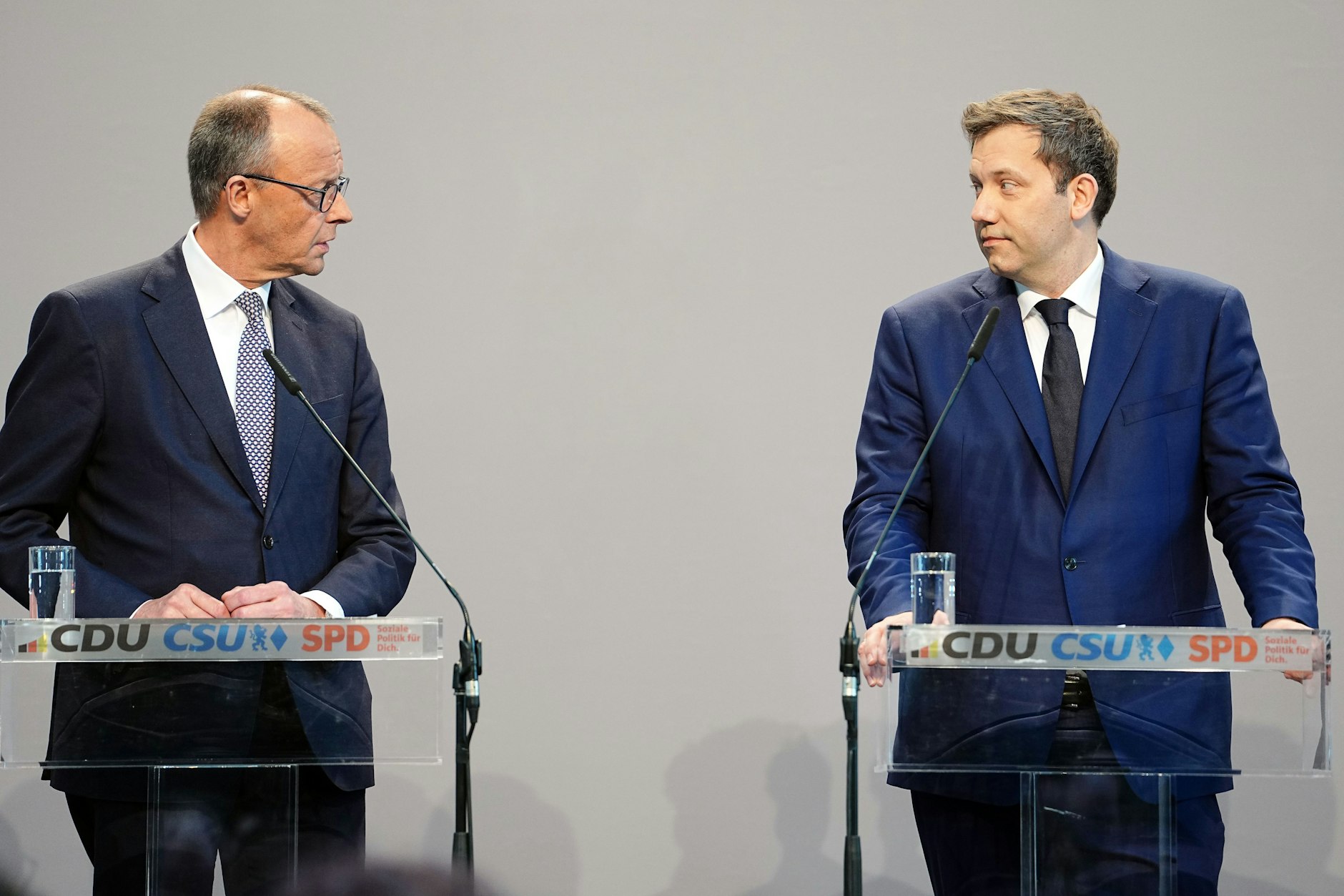 Das neue Dream-Team: Friedrich Merz (l.) und Lars Klingbeil
