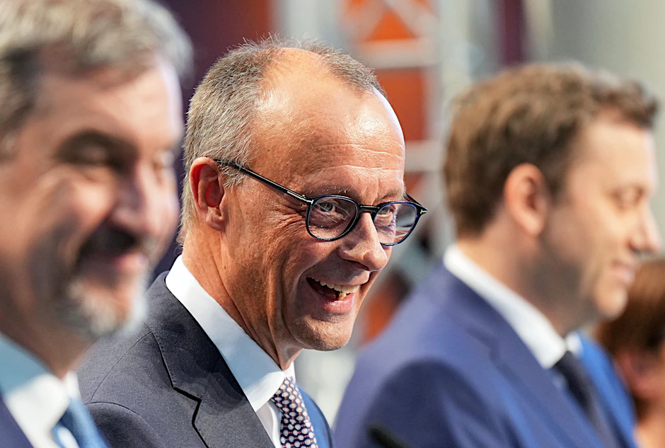 Der künftige Kanzler Friedrich Merz
