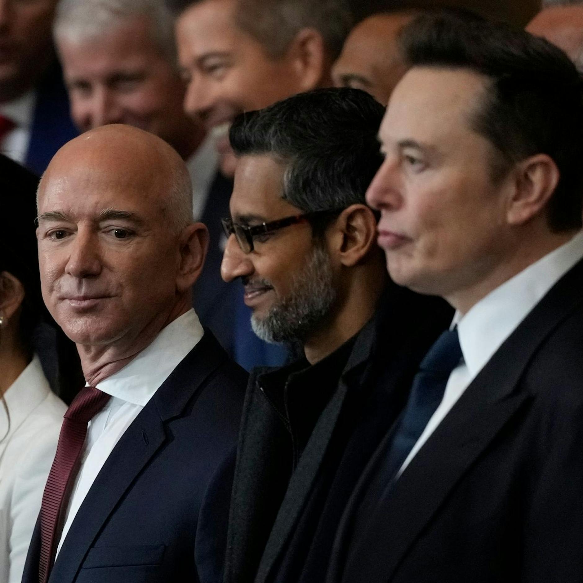 Image - Musk, Bezos, Zuckerberg: Donald Trumps Unterstützer verlieren wegen seiner Politik Milliarden